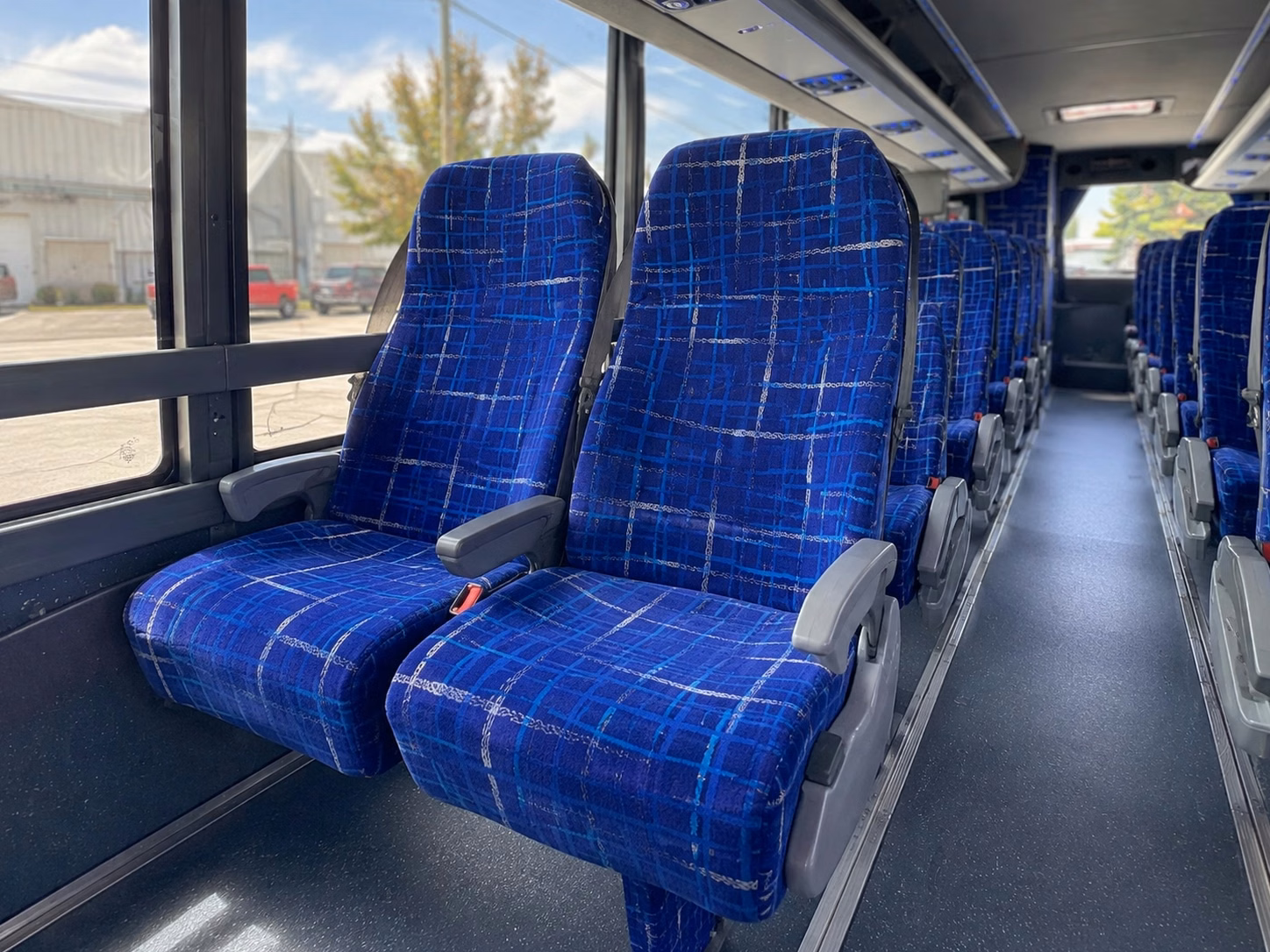 abilene charter bus inside