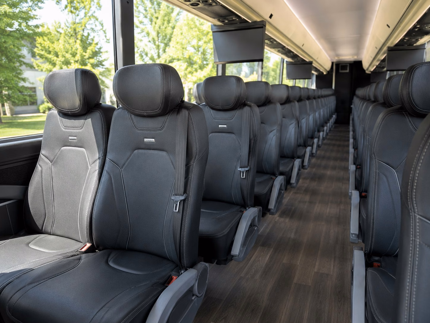 charter buses for tulsa corporate events and employee shuttles
