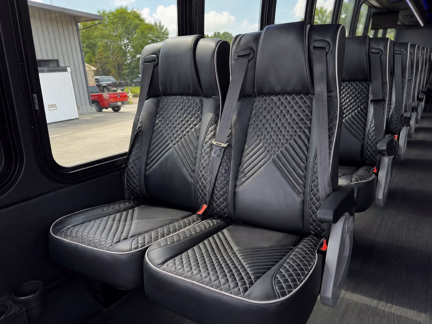 tulsa charter bus interior